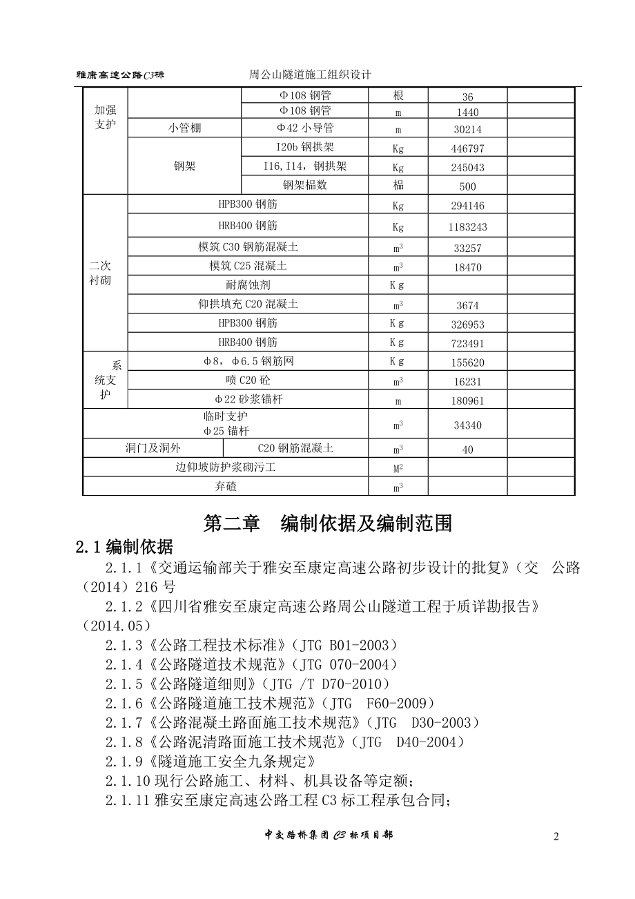 隧道施工组织设计概述(doc 93页).docx_第2页