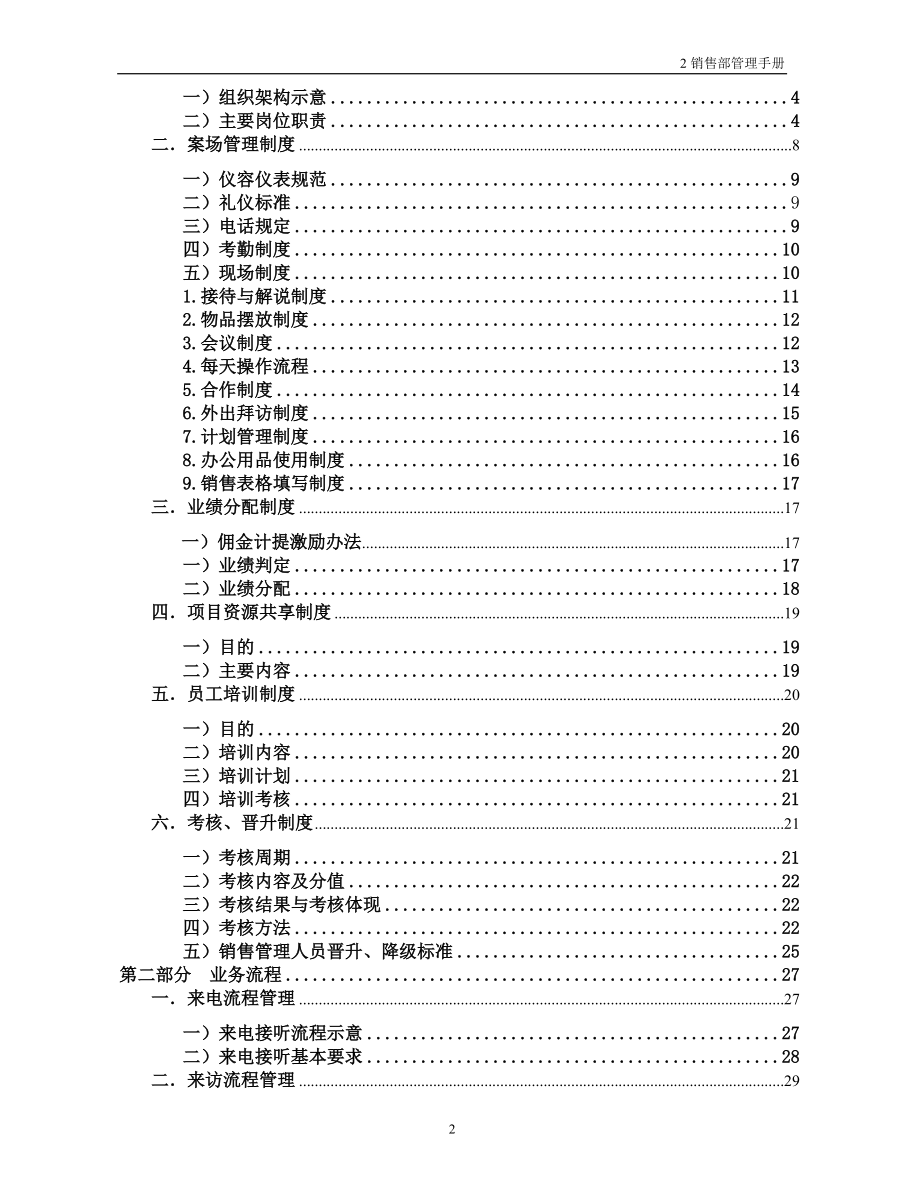 某地产销售部管理手册.docx_第2页