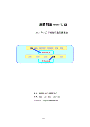 某年度酒的制造行业报告.docx