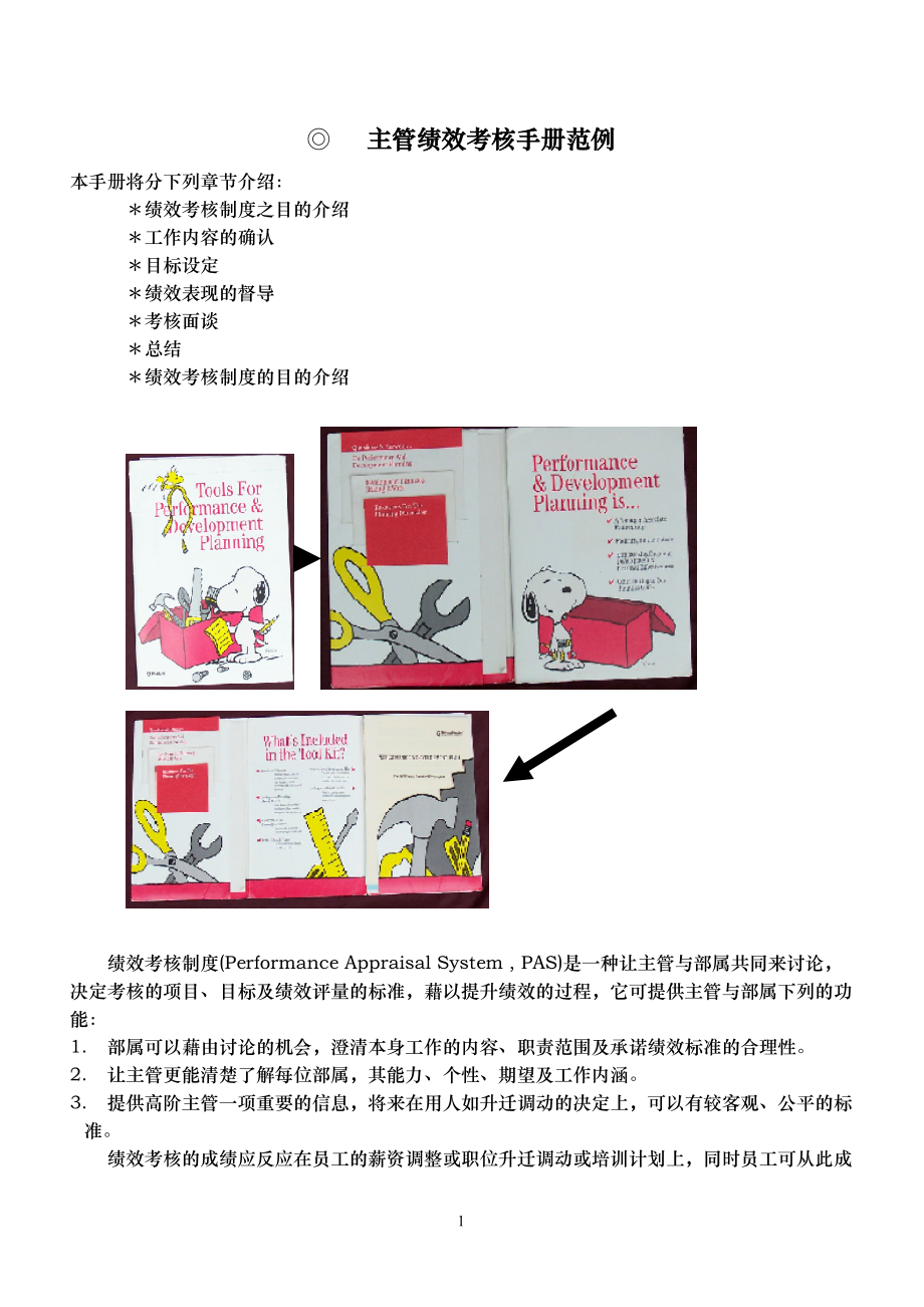 主管绩效管理手册范例.docx_第1页