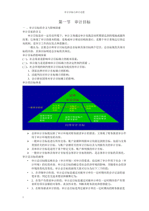 第五章 审计目标与审计过程.docx