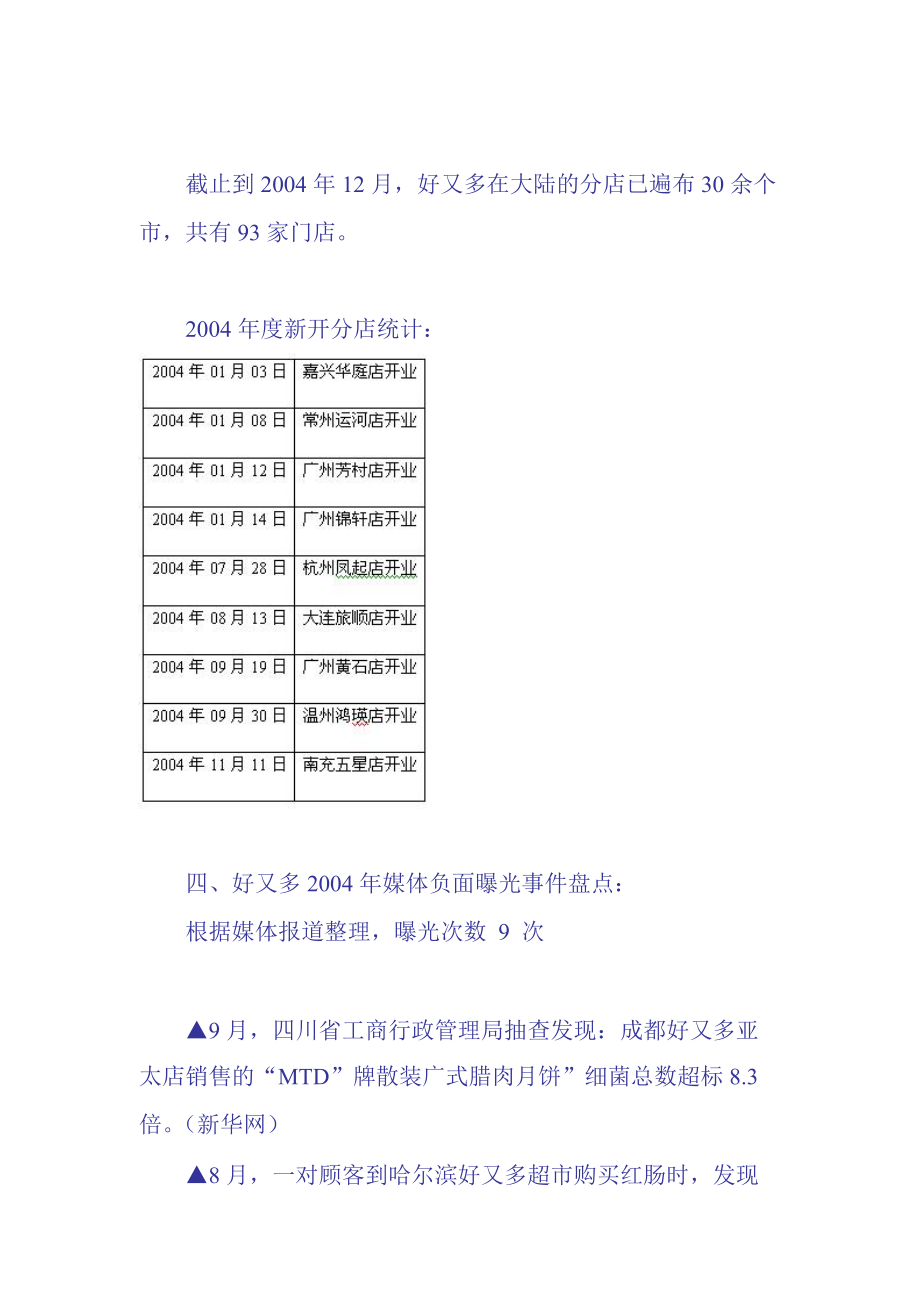 好又多超市某年度盘点报告.docx_第3页