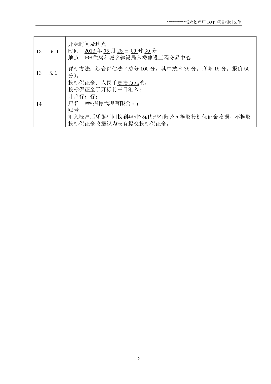 污水处理厂TOT项目招标文件版本.docx_第3页