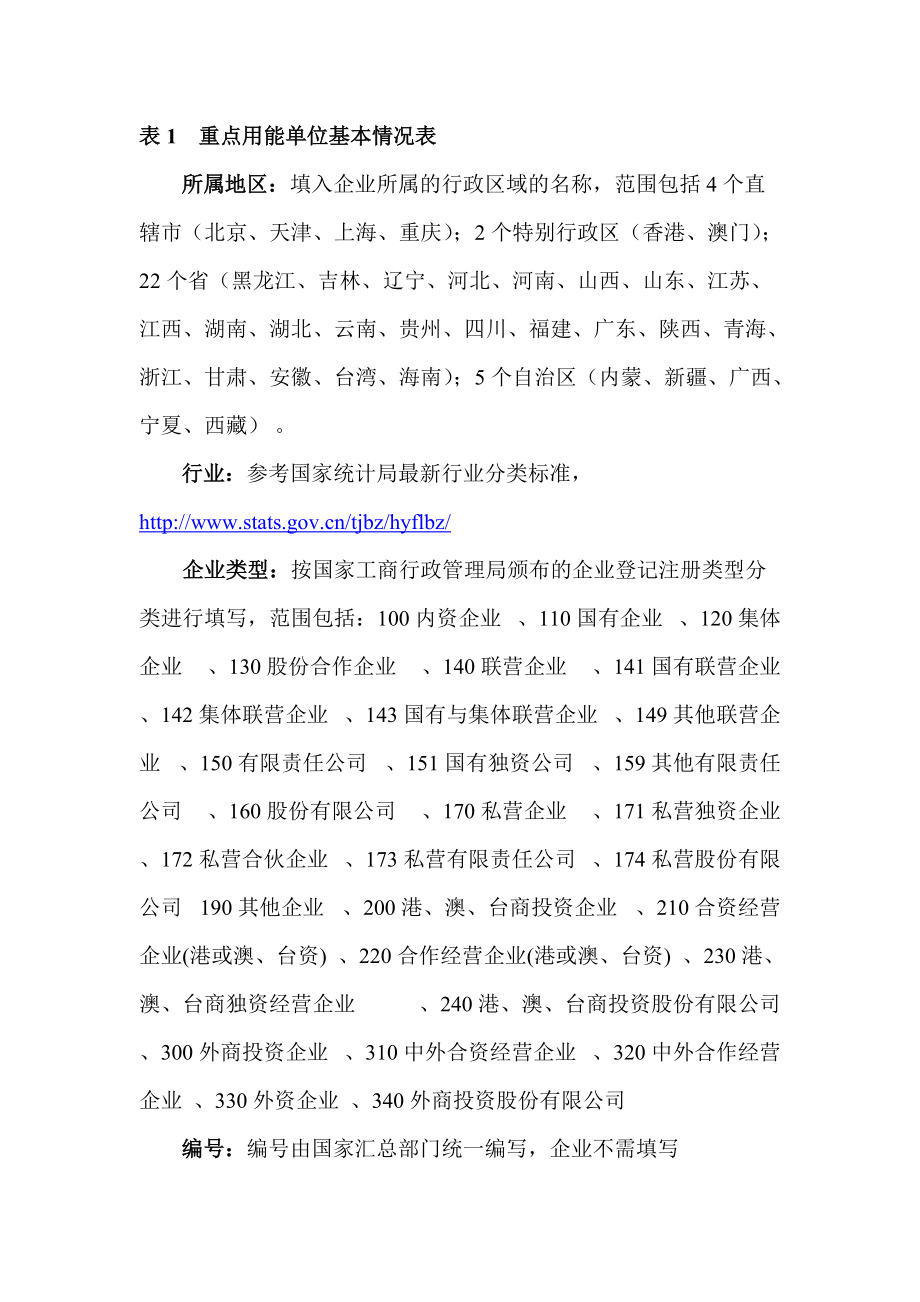 重点用能单位能源利用状况年度报告-添表说明.docx_第2页