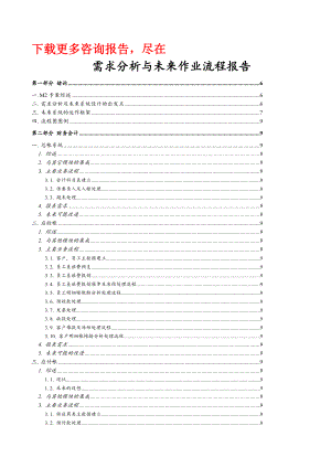 某著名咨询公司-顶新-需求分析与未来作业流程报告.docx