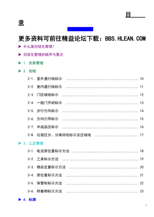 工厂目视化(可视化)管理实战手册[1].docx