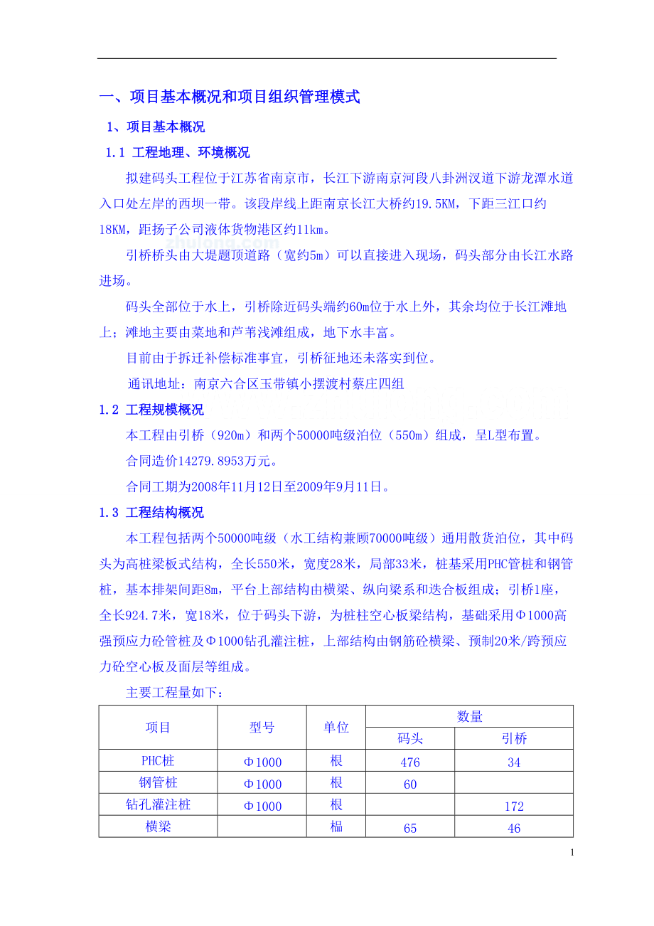 南京某码头项目策划书.docx_第1页