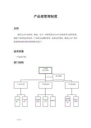 产品部管理制度(DOC31页).doc