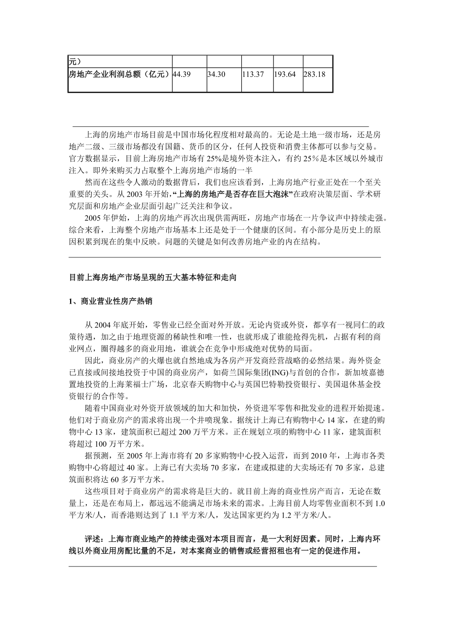 上海某房产项目整体策划报告.docx_第2页