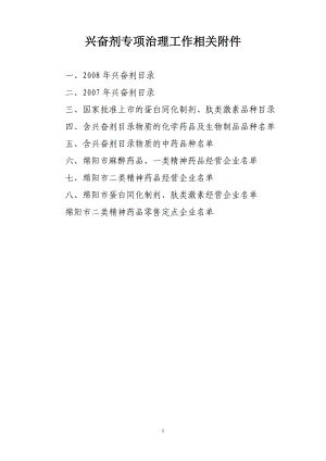 兴奋剂专项治理工作相关附件.docx