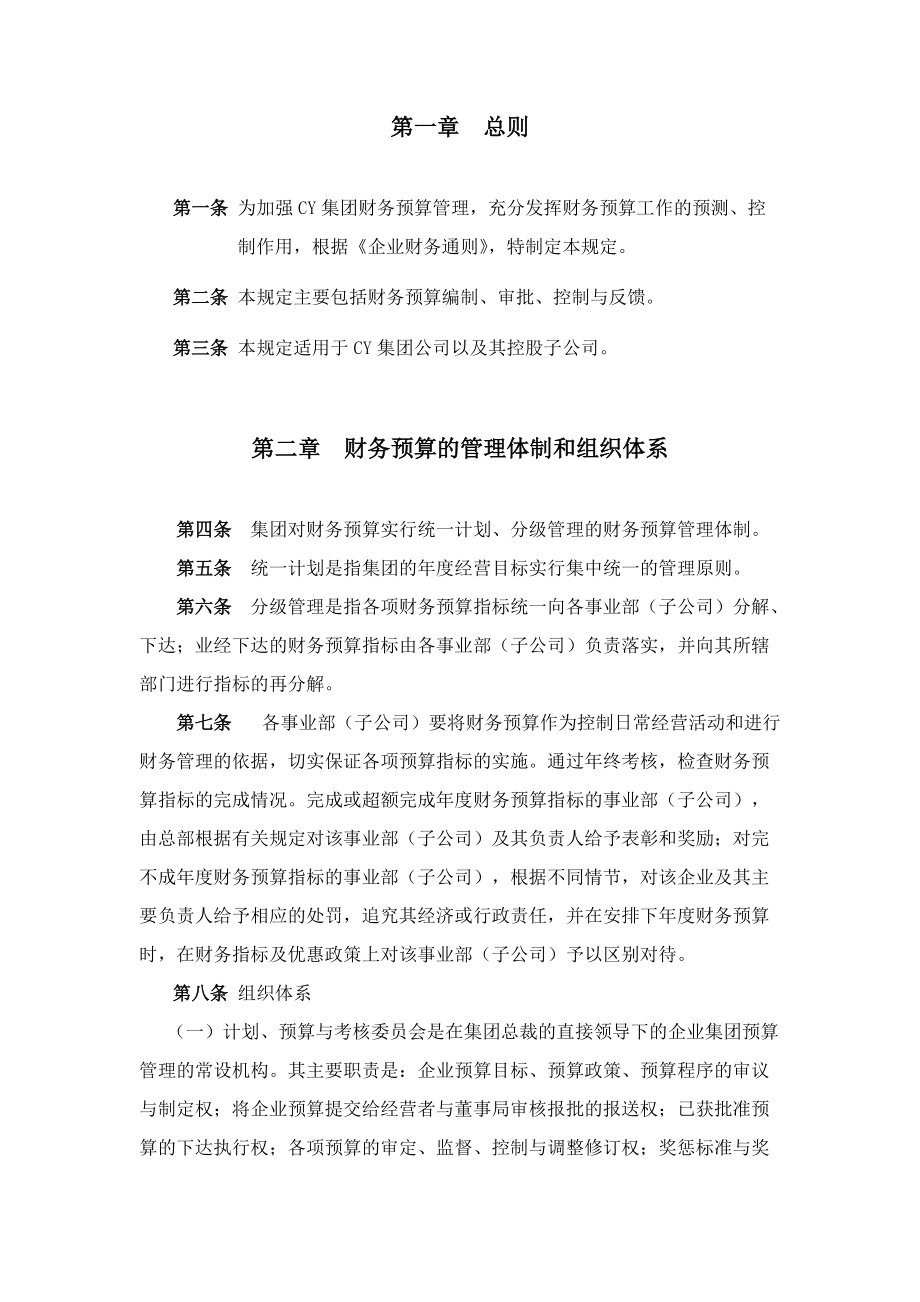 CY集团财务预算管理制度(doc77页).docx_第3页