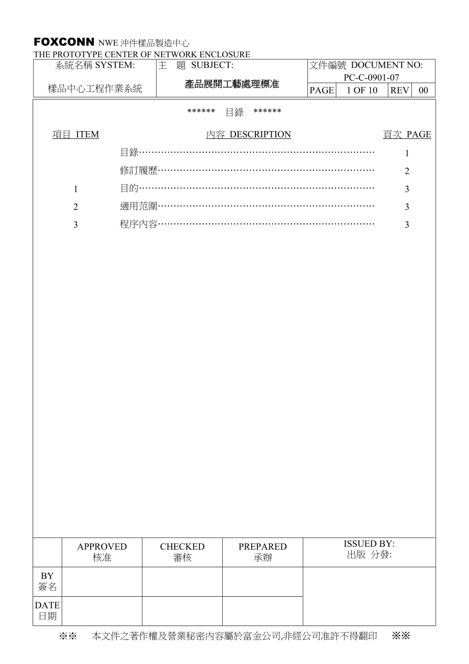 产品展开工艺处理标准.docx_第1页