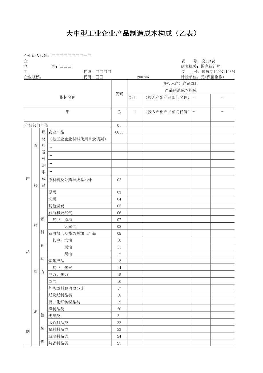 [企业管理]河南省投入产出调查方案（大中型工业乙型企业）.docx_第2页