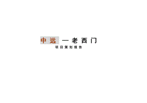 上海黄浦区中远-老西门项目策划报告(DOC116)(1).docx