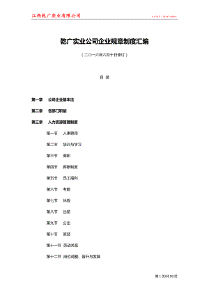 企业集团规章制度.docx