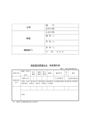 制度建设管理办法完整版.docx