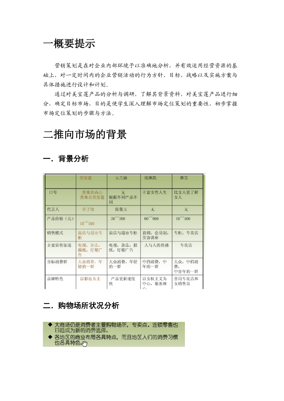 关于美宝莲化妆品新产品策划的评析.docx_第3页