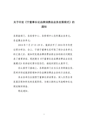 《宁董事长论品牌消费品业务发展模式》100808.docx