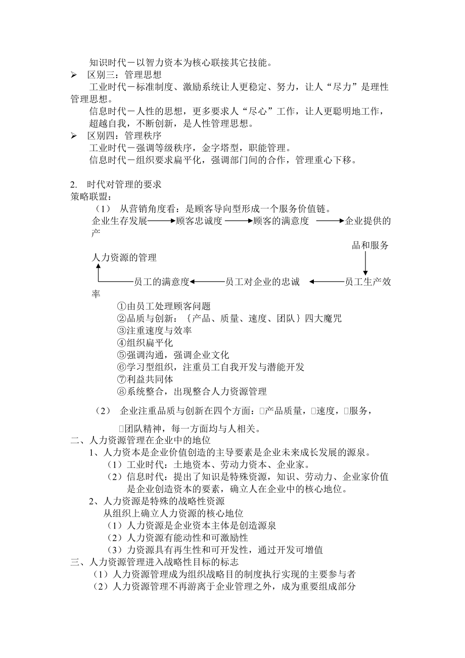 企业人力资源管理笔记.doc_第2页