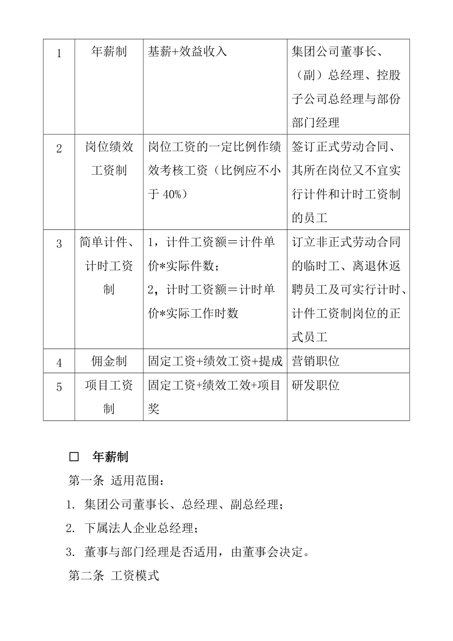 某某瓷业公司薪酬管理制度.doc_第3页