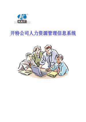 某公司人力资源管理信息系统汇总报告.docx