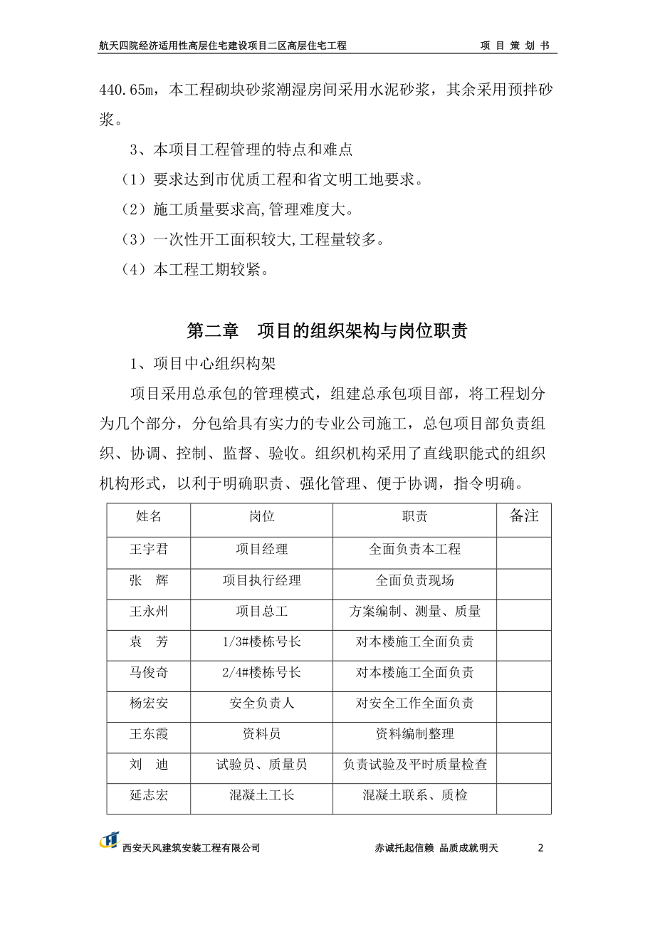 建筑工程项目策划书.docx_第2页