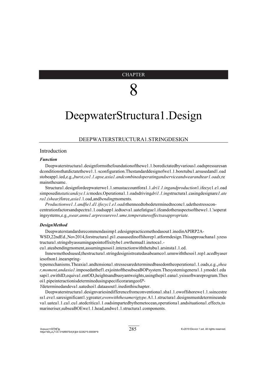 Chapter 8 - Deepwater Structural Design.docx_第1页