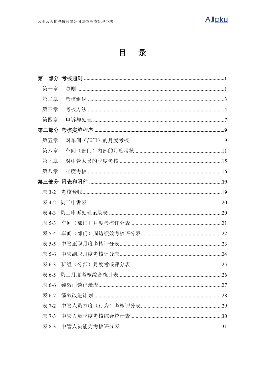 某公司绩效考核管理办法(DOC 46页).docx_第2页