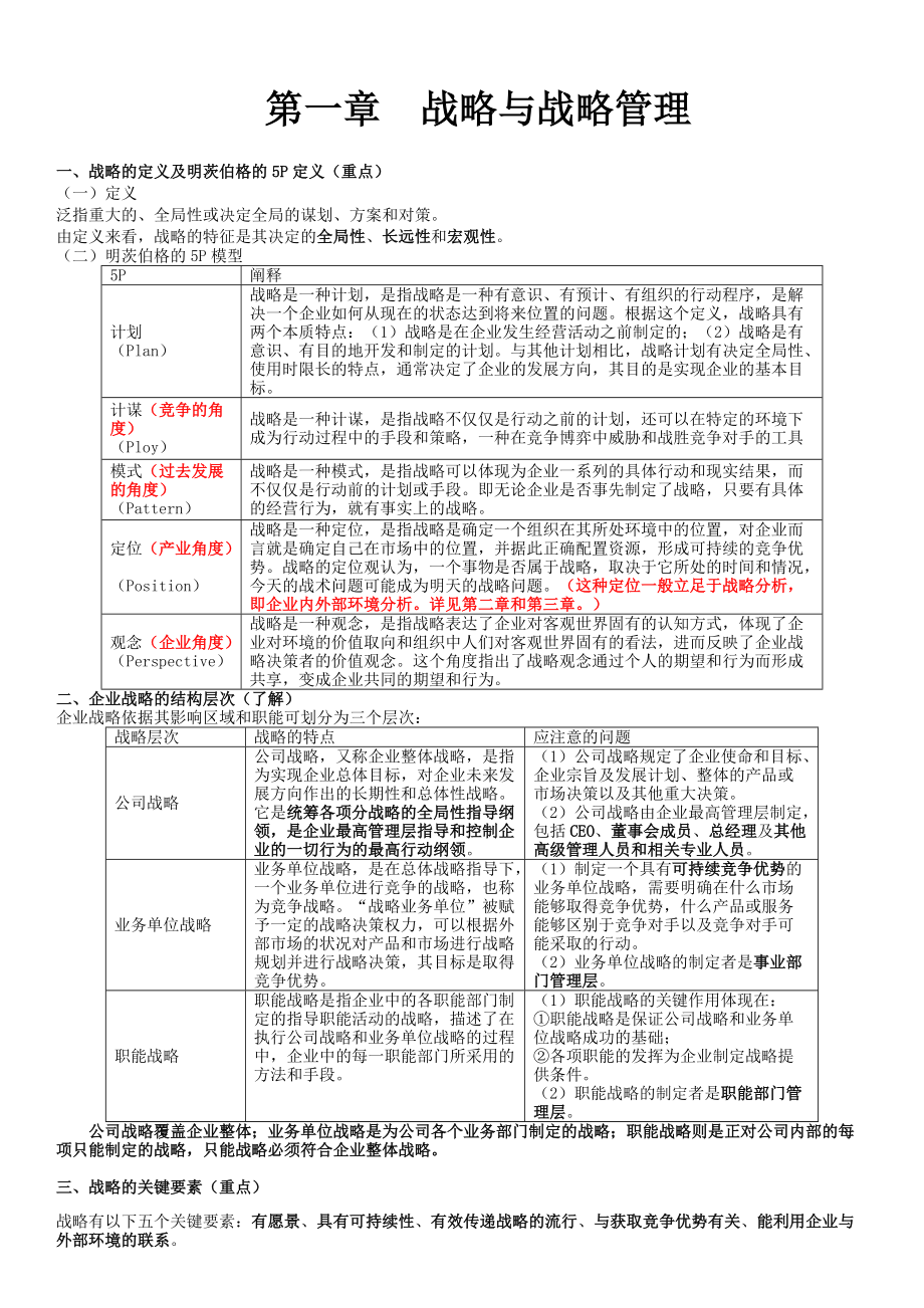 某公司战略与风险管理总结.docx_第3页