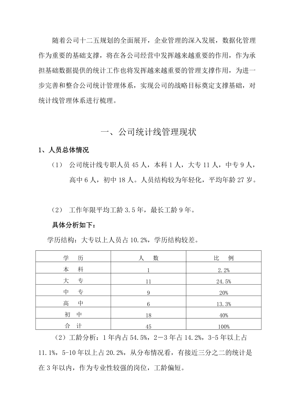 某公司统计专业线管理体系方案.docx_第3页