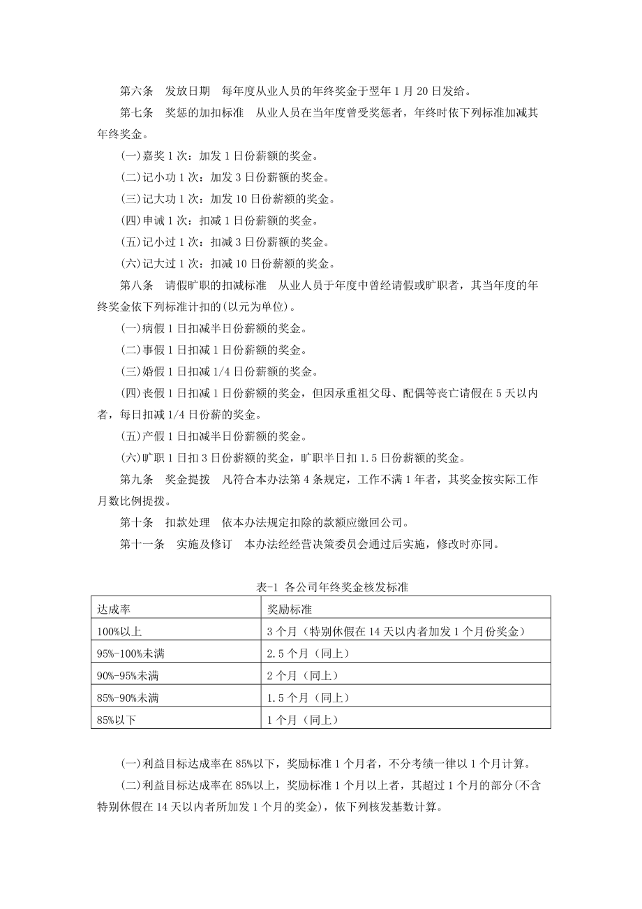 员工奖金管理办法.doc_第3页