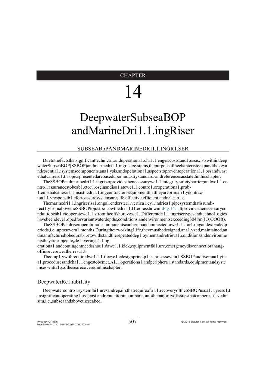 Chapter 14 - Deepwater Subsea BOP and Marine Dril.docx_第1页