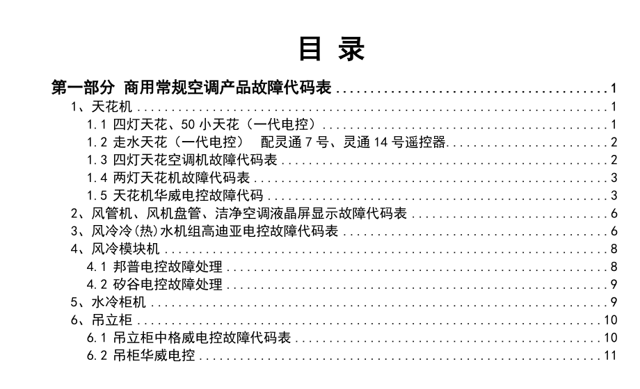 志高产品故障代码手册(第二版).docx_第1页