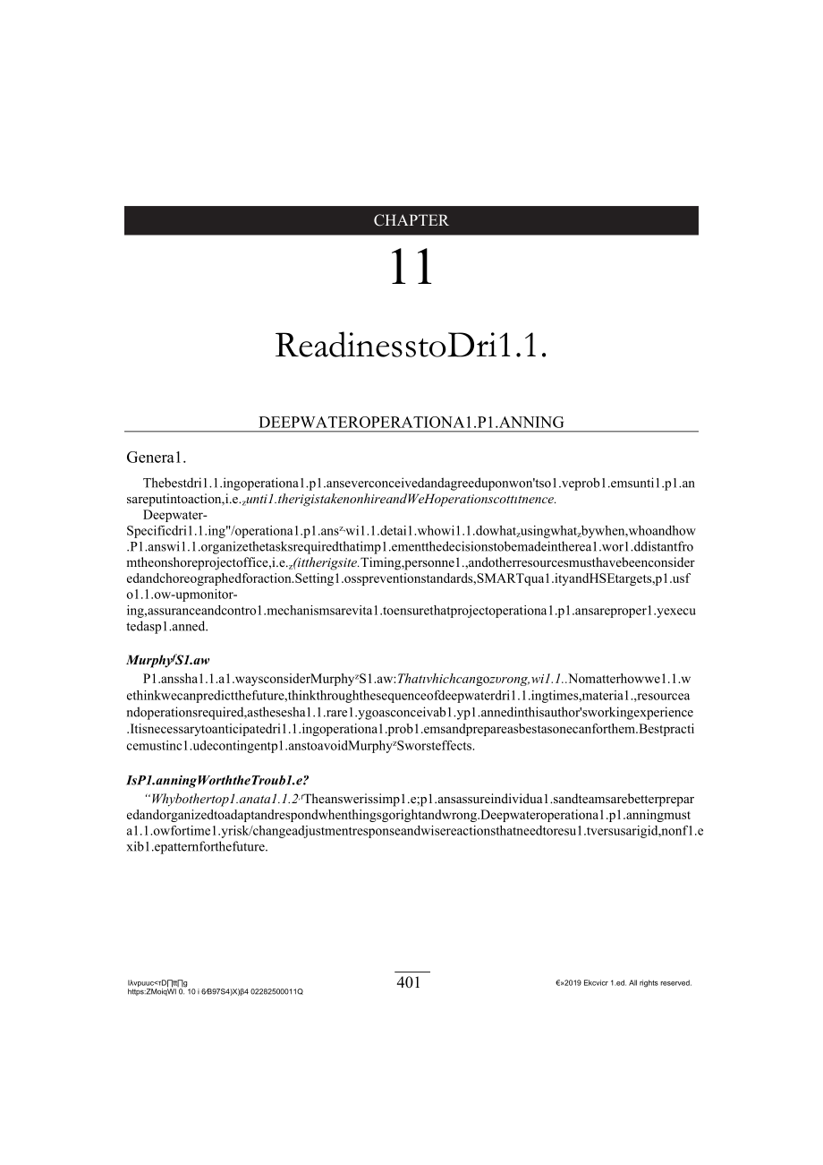 Chapter 11 - Readiness to Drill.docx_第1页