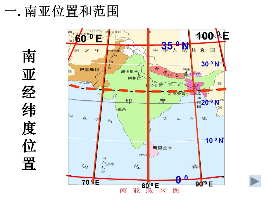 湘教版 七年级地理 下册ppt课件第七章第二节《南亚》优秀课.ppt_第3页