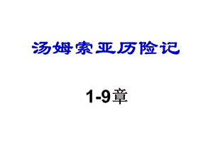 汤姆索亚历险记问答课件.ppt