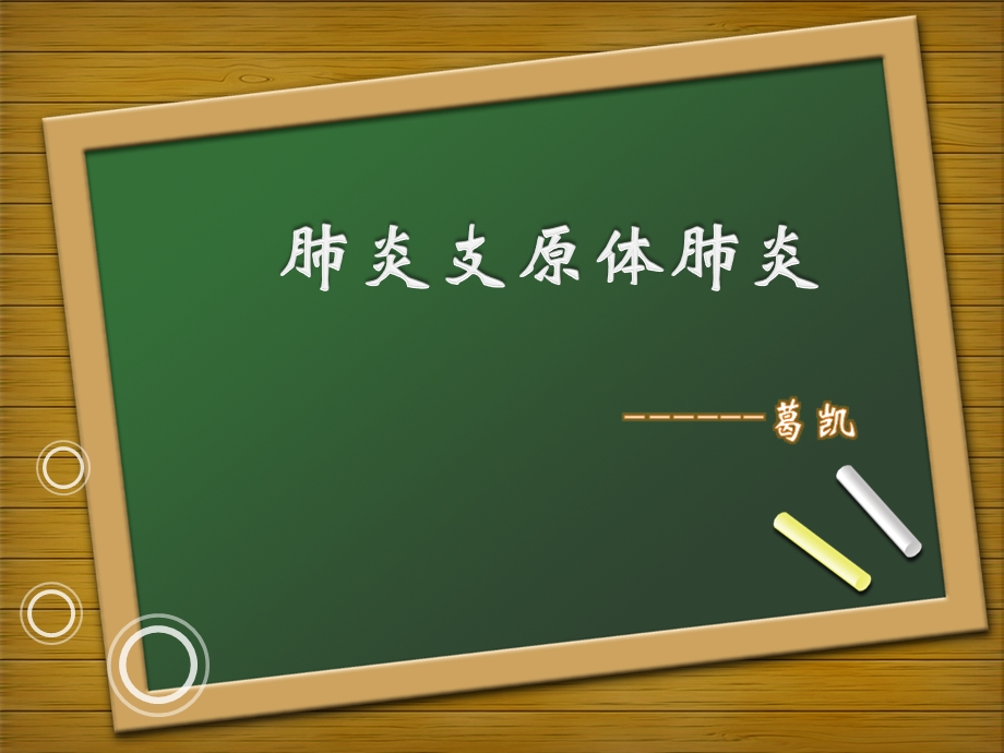 支原体肺炎教学查房课件.pptx_第1页