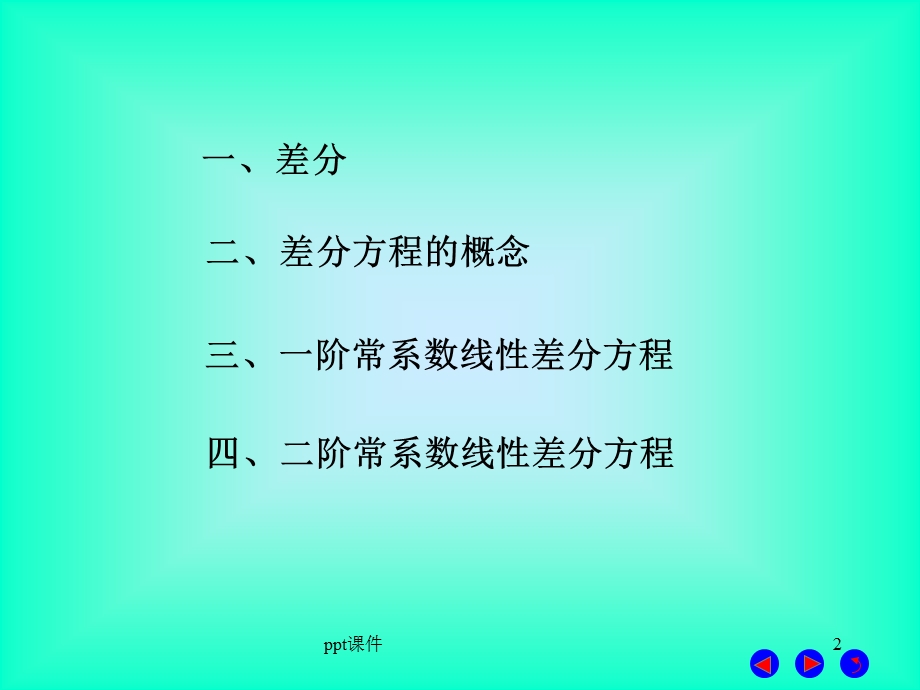 差分方程 基础知识 课件.ppt_第2页