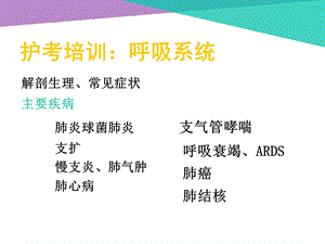 护考呼吸系统课件.ppt