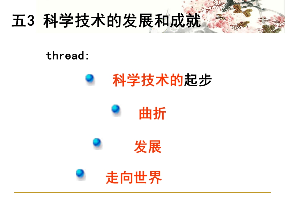 必修三专题五3科学技术的发展与成就课件.ppt_第3页