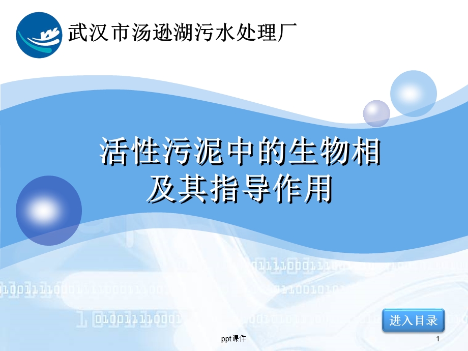 活性污泥中的生物相及其指导作用课件.ppt_第1页