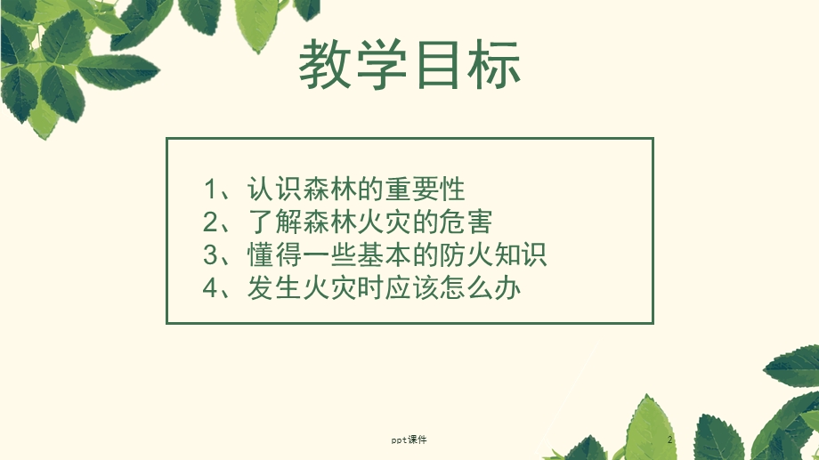 森林防火主题班会教学课件.ppt_第2页