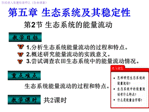 必修3稳态与环境52生态系统能量流动课件.ppt