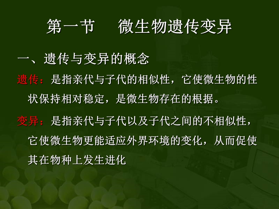 微生物的遗传变异与菌种选育课件.ppt_第2页