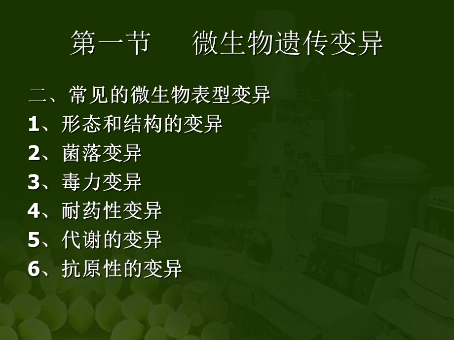 微生物的遗传变异与菌种选育课件.ppt_第3页