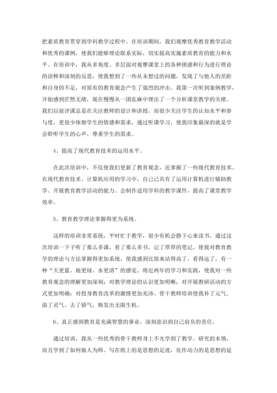 2023市级骨干教师培训总结.doc_第2页