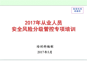 煤矿从业人员安全风险分级管控专项培训ppt课件教材.ppt