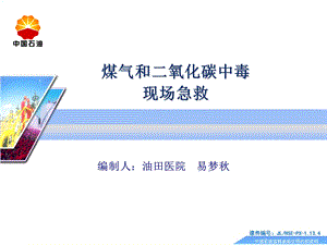 煤气中毒二氧化碳中毒现场急救课件.ppt