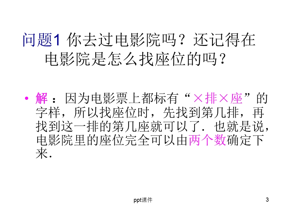 沪科版八年级上册1.1.1平面内点的坐标课件.ppt_第3页