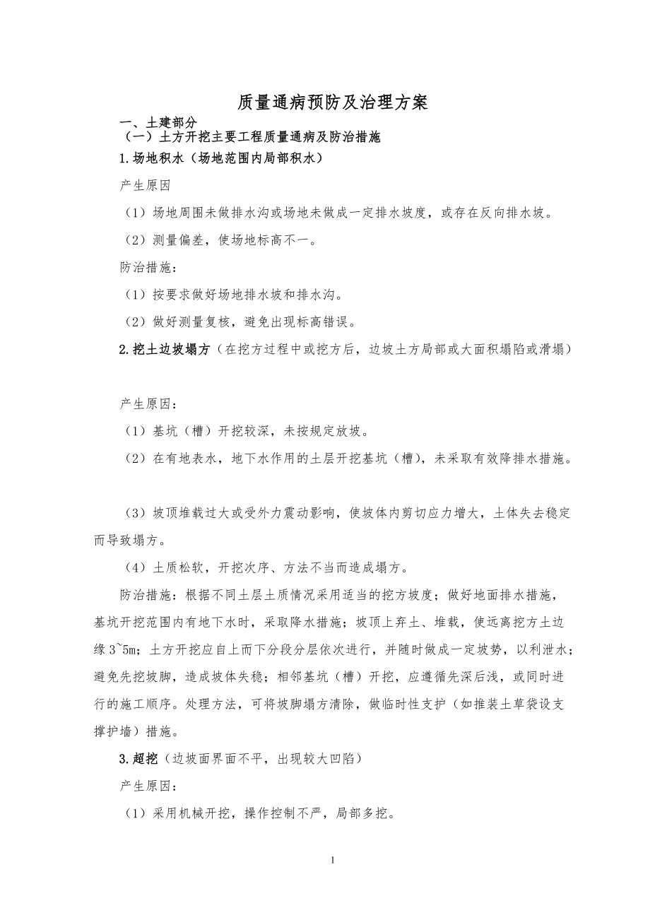 质量通病预防及治理方案.docx_第1页